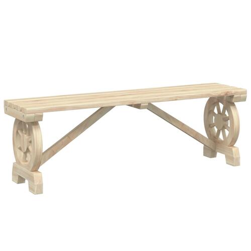 Havebænk 115 cm massivt fyrretræ
