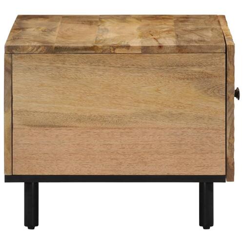 Sofabord 80x50x40 cm massivt mangotræ