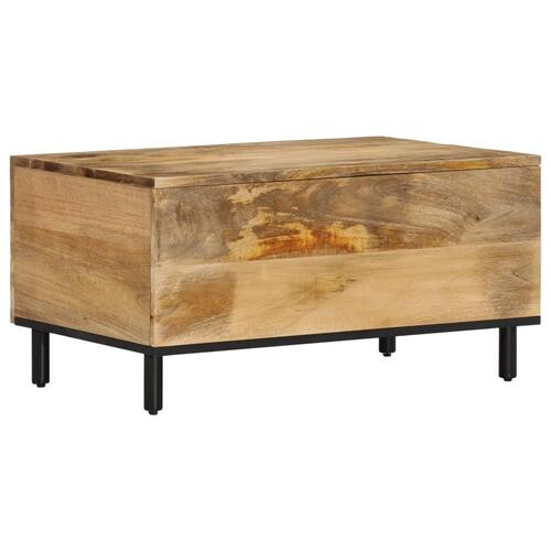 Sofabord 80x50x40 cm massivt mangotræ