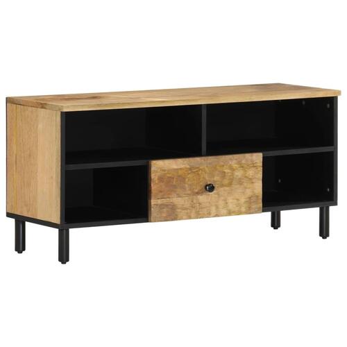 Tv-bord 100x33x46 cm massivt mangotræ