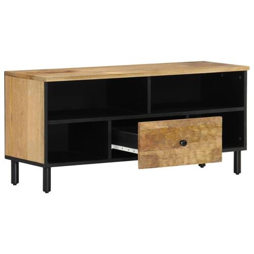 Tv-bord 100x33x46 cm massivt mangotræ