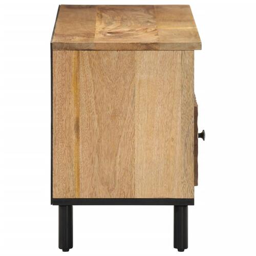 Tv-bord 100x33x46 cm massivt mangotræ