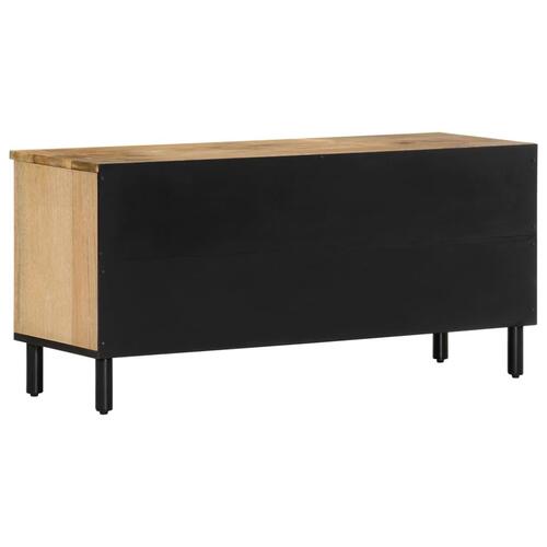 Tv-bord 100x33x46 cm massivt mangotræ