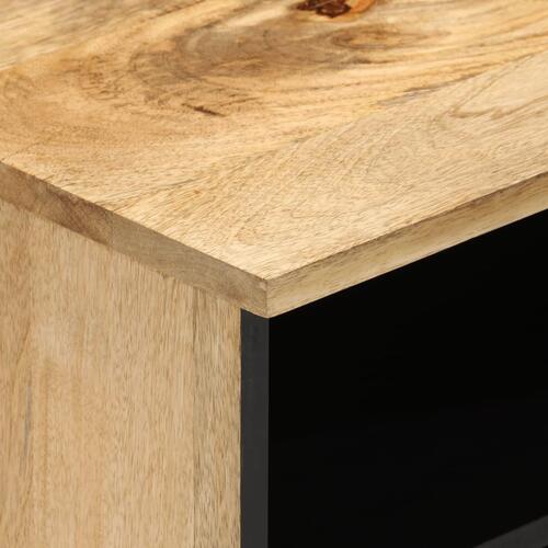 Tv-bord 100x33x46 cm massivt mangotræ
