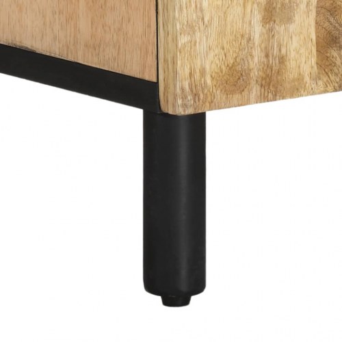 Tv-bord 105x33x46cm massivt mangotræ