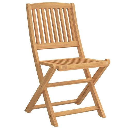Foldbare havestole 4 stk. 57x49x90 cm massivt akacietræ