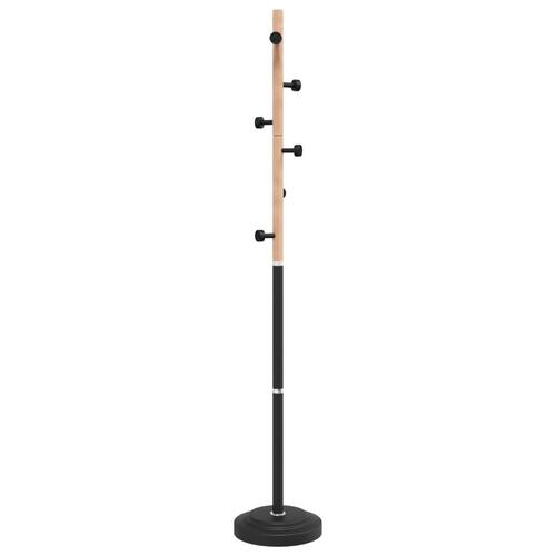 Stumtjener 177 cm pulverlakeret jern sort