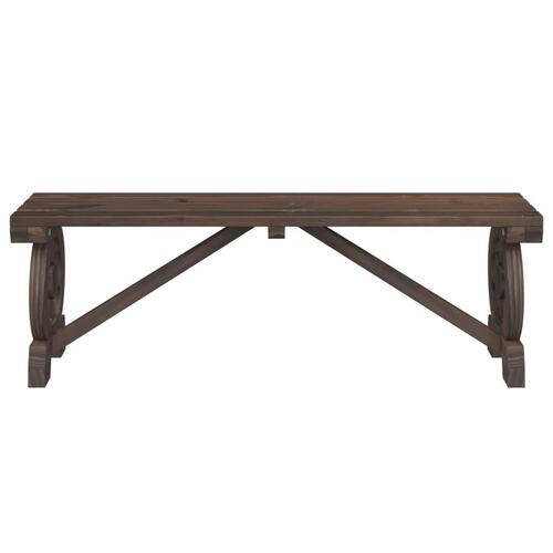 Havebænk 115 cm massivt fyrretræ