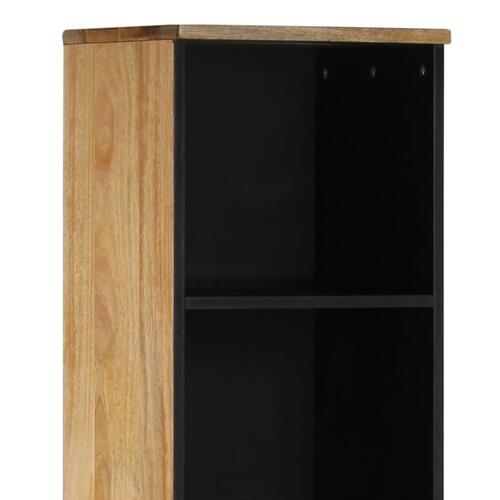 Badeværelsesskab 38x33x160 cm massivt mangotræ