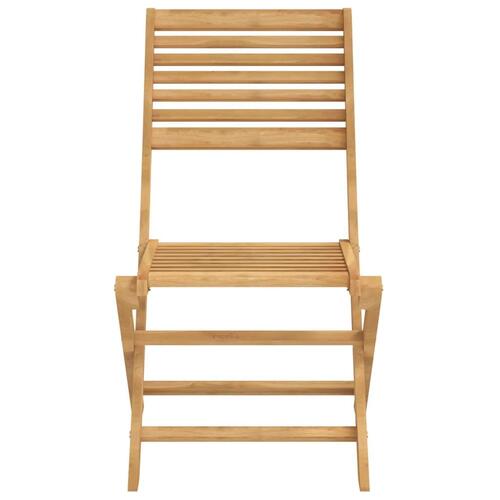 Foldbare havestole 2 stk. 48,5x61,5x87 cm massivt akacietræ