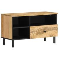 Tv-bord 80x33x46 cm massivt mangotræ