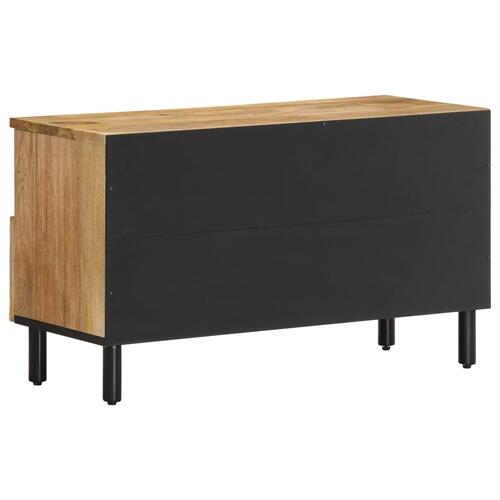 Tv-bord 80x33x46 cm massivt mangotræ