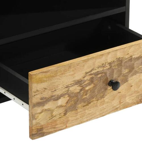 Tv-bord 80x33x46 cm massivt mangotræ
