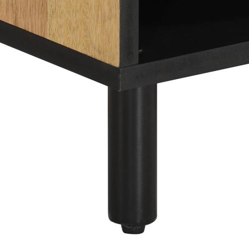 Tv-bord 80x33x46 cm massivt mangotræ