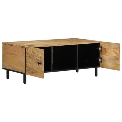 Sofabord 100x54x40 cm massivt mangotræ