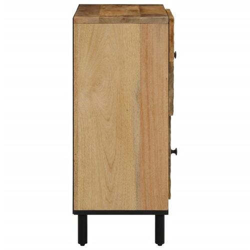 Skab 80x33x75 cm massivt mangotræ