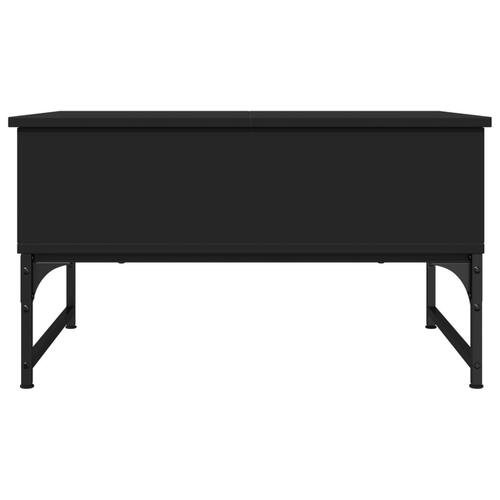Sofabord 70x50x40 cm konstrueret træ sort