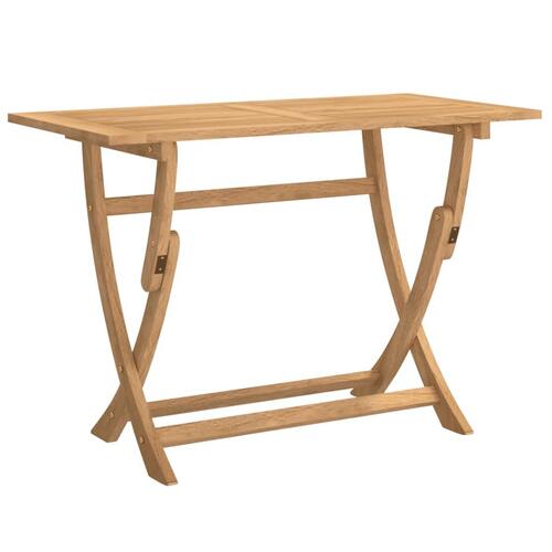 Foldbart havebord 110x55x75 cm massivt akacietræ