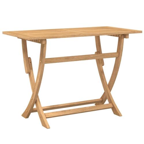 Foldbart havebord 110x55x75 cm massivt akacietræ