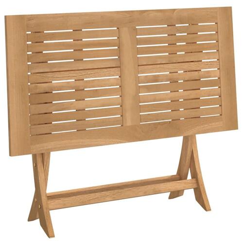 Foldbart havebord 110x55x75 cm massivt akacietræ