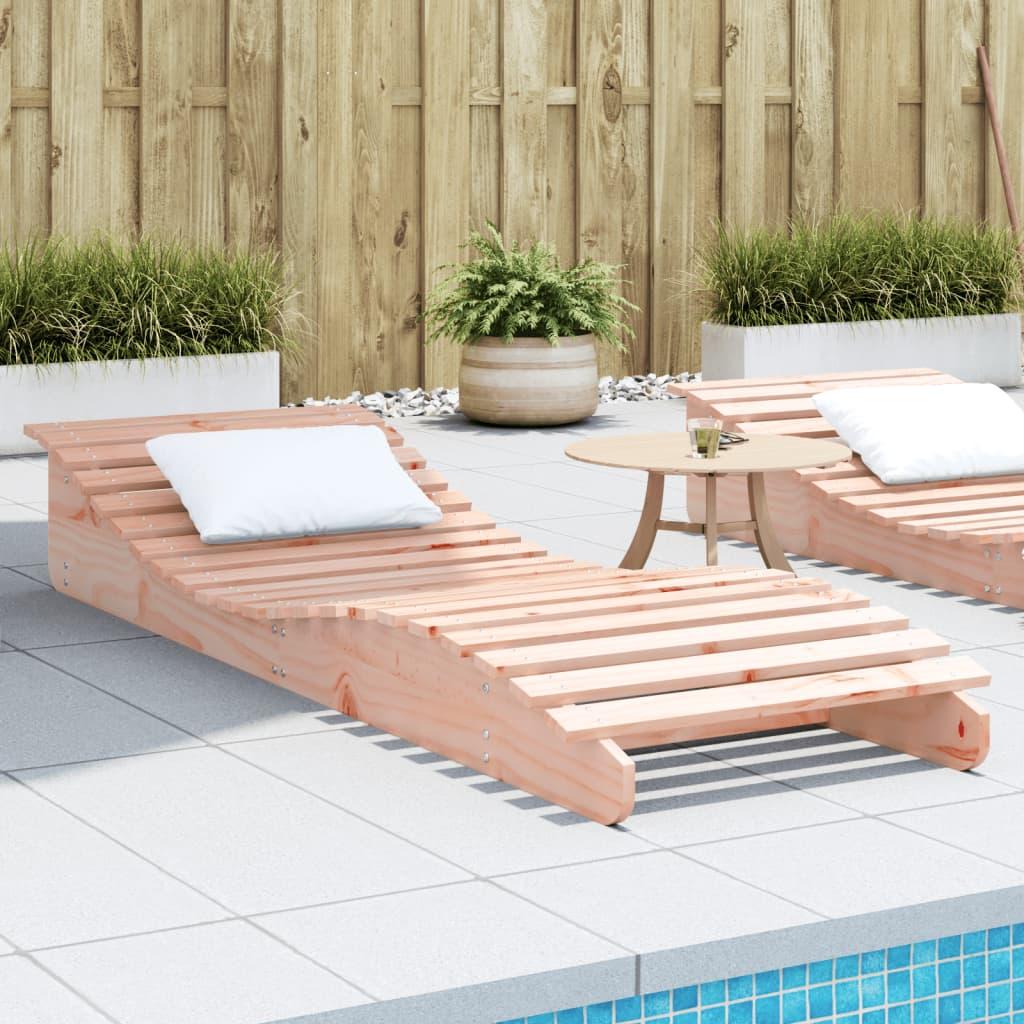 Liggestol 205x70x31,5 cm massivt douglasgran billede