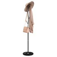 Stumtjener 177 cm pulverlakeret jern sort