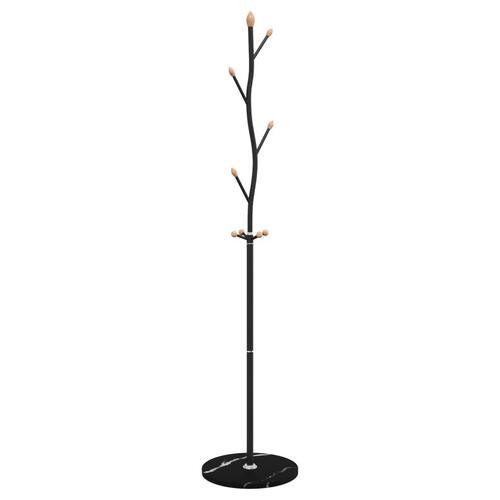 Stumtjener 177 cm pulverlakeret jern sort