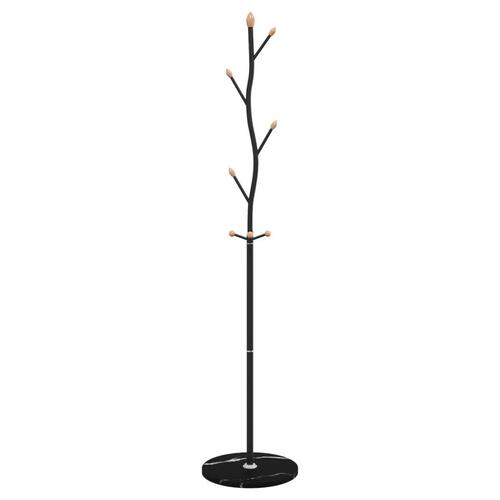 Stumtjener 177 cm pulverlakeret jern sort