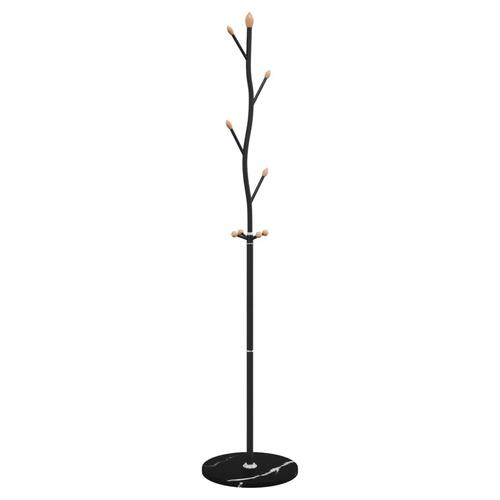 Stumtjener 177 cm pulverlakeret jern sort