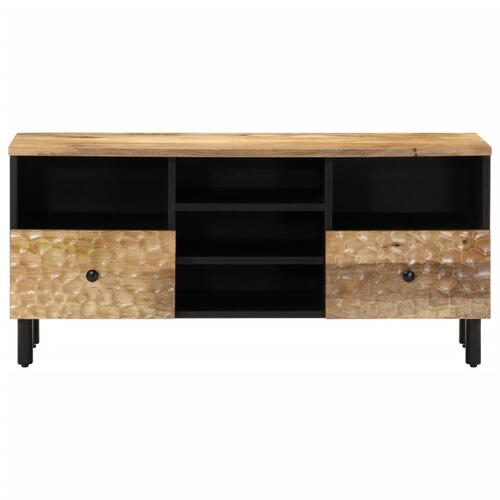 Tv-bord 100x33x46 cm massivt mangotræ