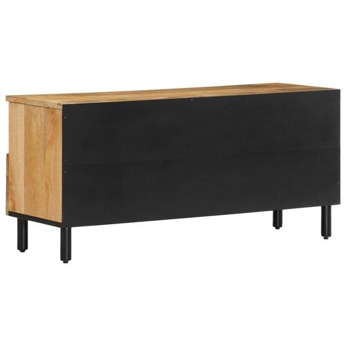 Tv-bord 100x33x46 cm massivt mangotræ