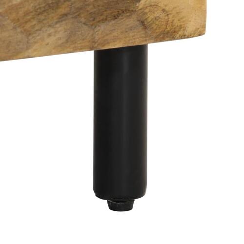 Tv-bord 100x33x46 cm massivt mangotræ