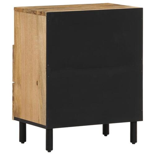 Sengebord 50x33x60 cm massivt mangotræ