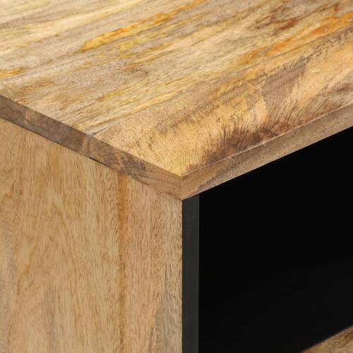 Sengebord 50x33x60 cm massivt mangotræ