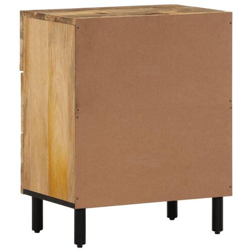 Sengebord 50x33x60 cm massivt mangotræ