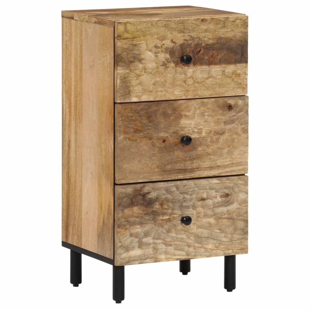 Skab 40x33x75 cm massivt mangotræ