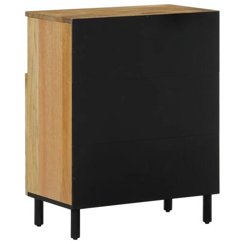 Skab 60x33x75 cm massivt mangotræ
