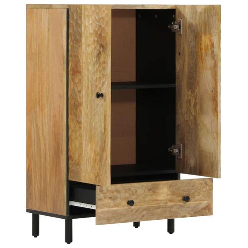 Skab 60x33x100 cm massivt mangotræ