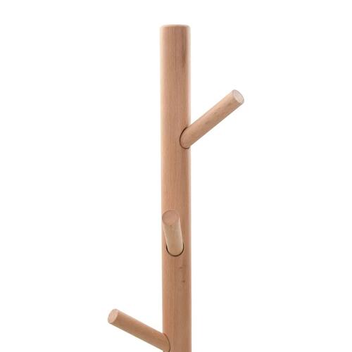 Stumtjener 172 cm pulverlakeret jern hvid