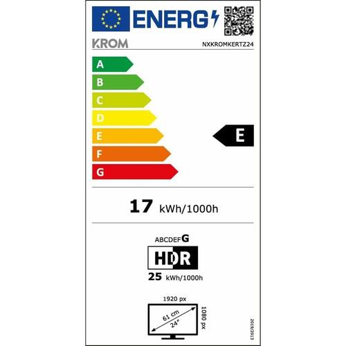 Skærm Krom NXKROMKERTZ24 23,8" Full HD 200 Hz