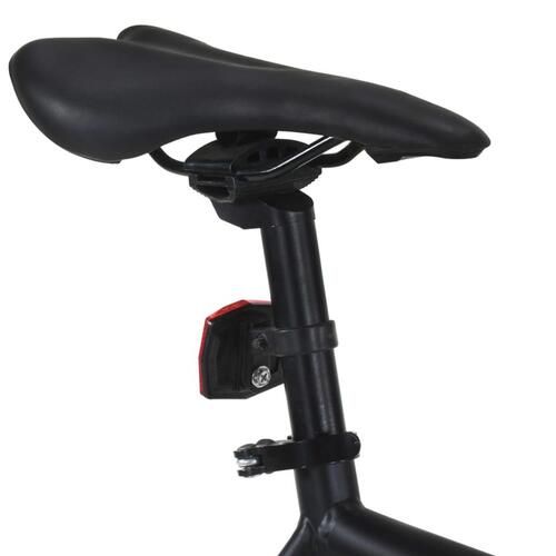 Cykel 1 gear 700c 59 cm sort og orange