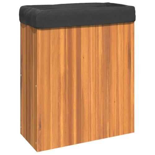 Plantekasse 59x27,5x70 cm massivt akacietræ