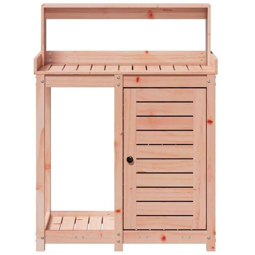 Plantebord med hylder 82,5x50x109,5 cm massivt douglasgran