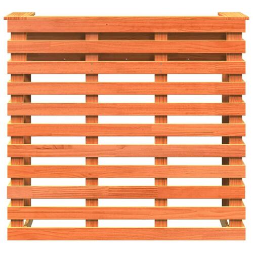 Udendørs barbord 113,5x50x103 cm massivt fyrretræ brun