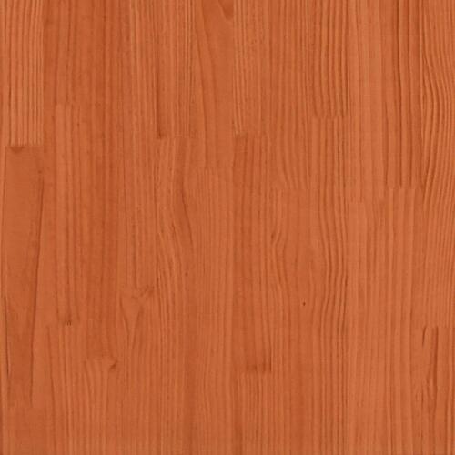 Udendørs barbord 113,5x50x103 cm massivt fyrretræ brun