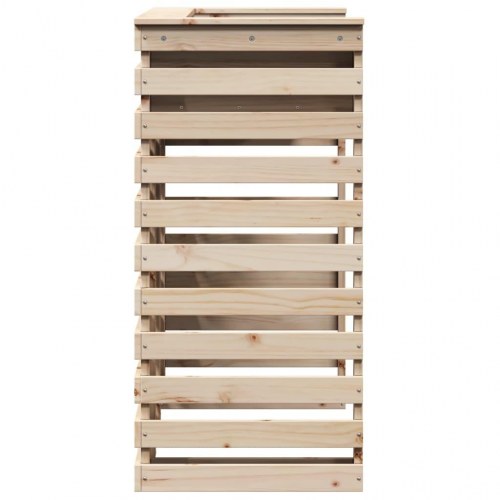 Udendørs barbord 113,5x50x103 cm massivt fyrretræ