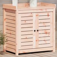 Plantebord med hylder 82,5x50x86,5 cm massivt douglasgran
