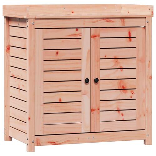 Plantebord med hylder 82,5x50x86,5 cm massivt douglasgran