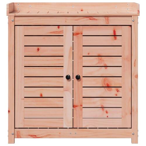Plantebord med hylder 82,5x50x86,5 cm massivt douglasgran