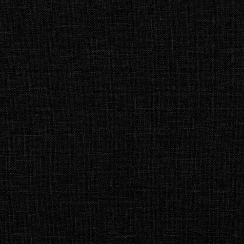 Fodskammel 77x55x31 cm stof sort